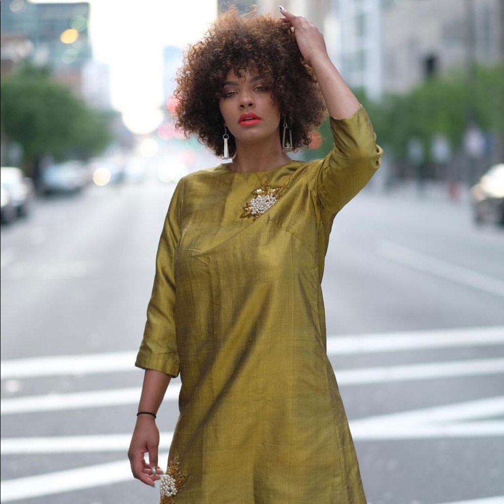 Vintage Green Dress
